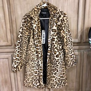 Gorgeous cheetah jacket (NWT)